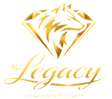Gold lion head diamond logo with the word &ldquo;Legacy&rdquo; and &ldquo;Innovations&rdquo; below