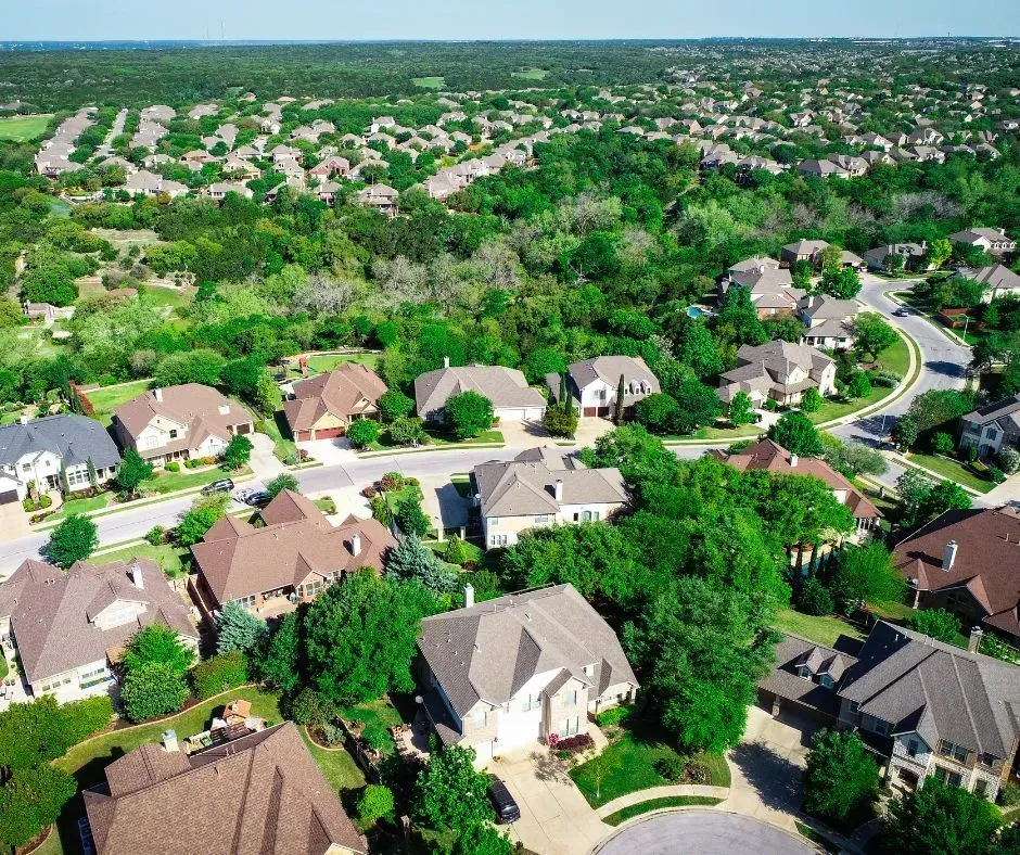 Spring, TX neighborhood served by TX Junk Enforcement
