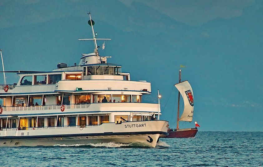 Schifffahrt am Bodensee 