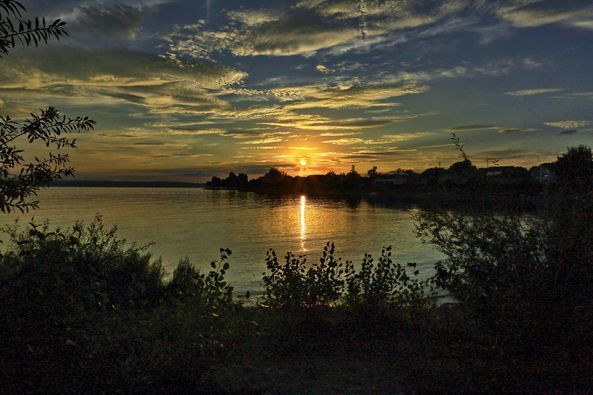 Reinhold Köfer- Sonnenuntergang
