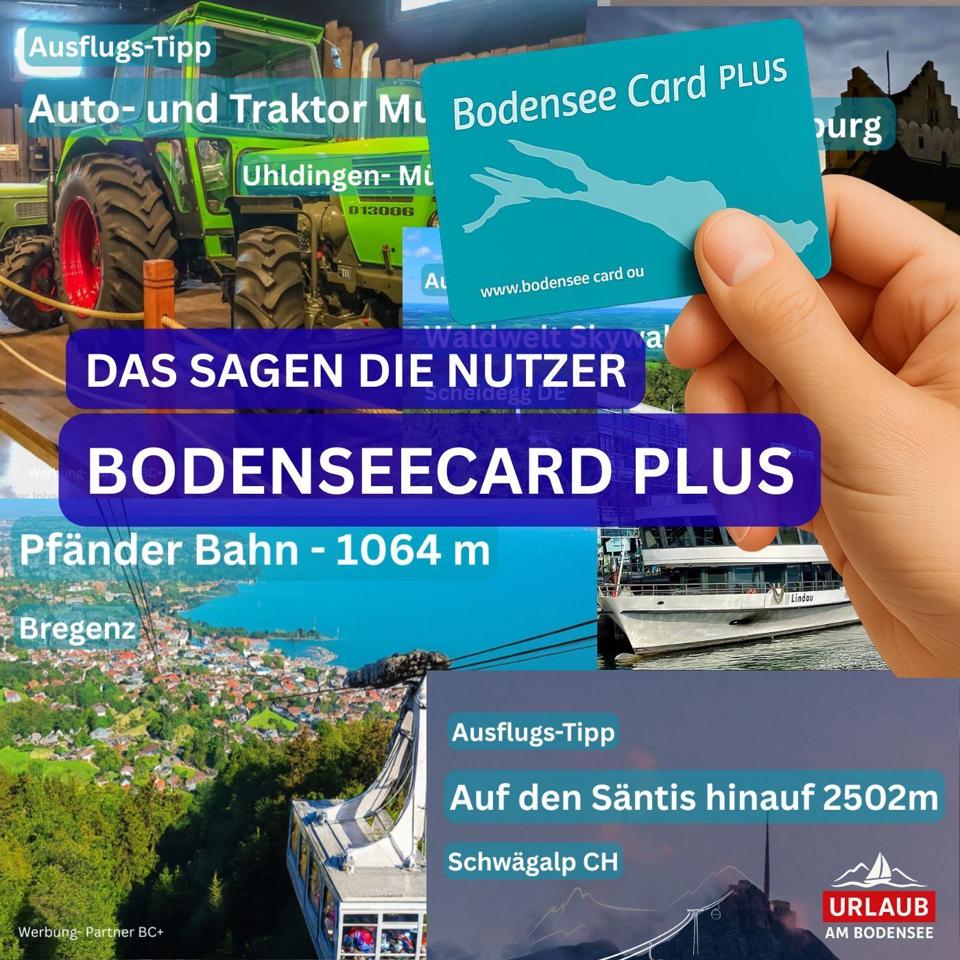 Nurzererfahrung Bodenseecard Plus 