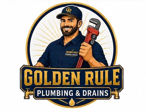Golden Rule Plumbing and Drains logo