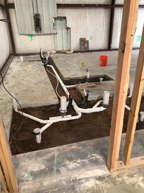 Plumbing remodel