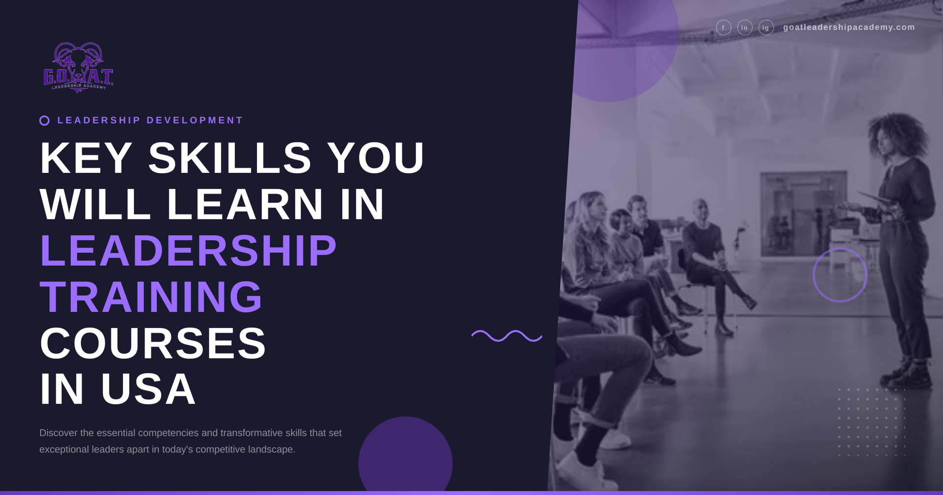 Leadership Training Courses in USA
