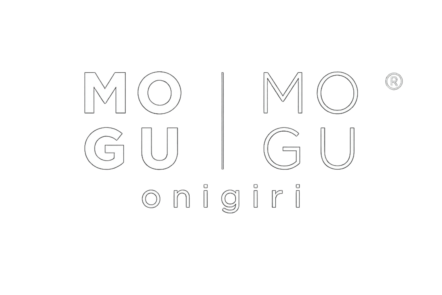 The letters m and g are visible on a white background.