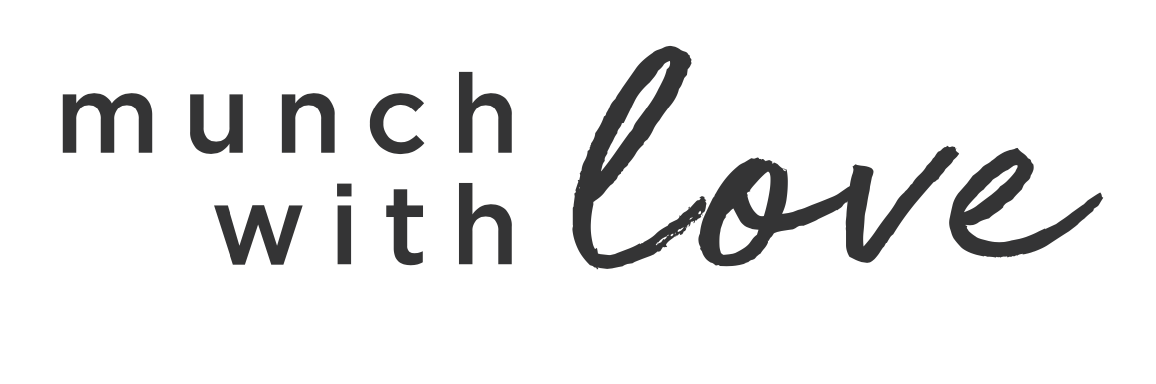 It is a logo for a company called munch with love.