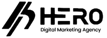 Logo of HERO Digital Marketing Agency.