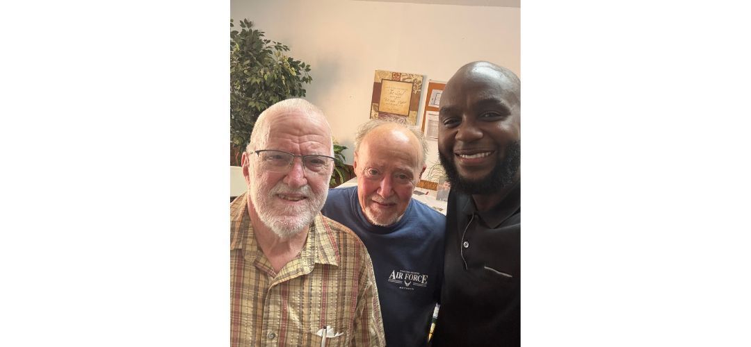 Jack Bechtel, Mike Dodrill, and Pastor Kj Walker