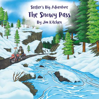 Book cover showing hikers around a campfire with a green tent and mountain trees; title: The Day Ruby Stopped