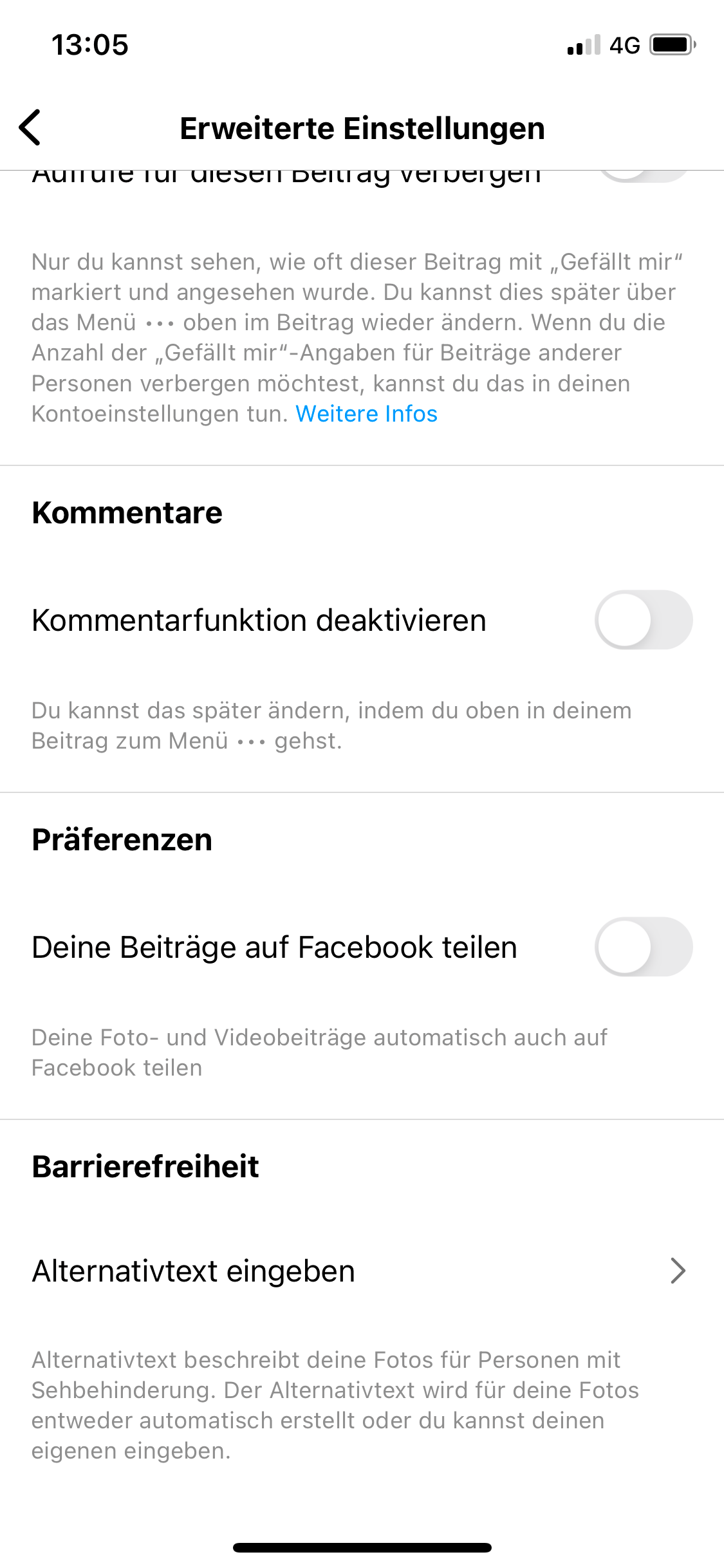Alt-Text Beschreibungen
