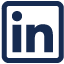 Symbol eines LinkedIn Logo.