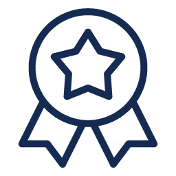 Symbol für eine Auszeichnung.