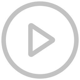Eine Play-Taste in einem Kreis auf weißem Hintergrund.