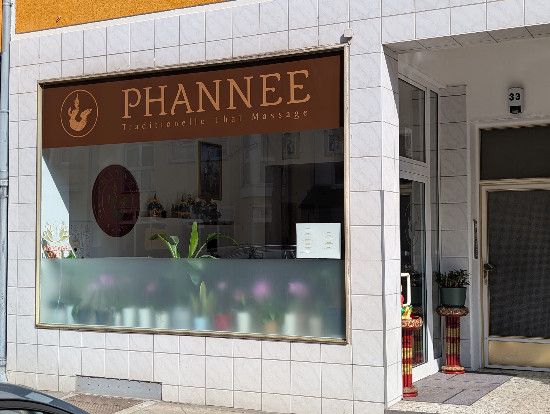 Thaimassage Düsseldorf Fassadenansicht