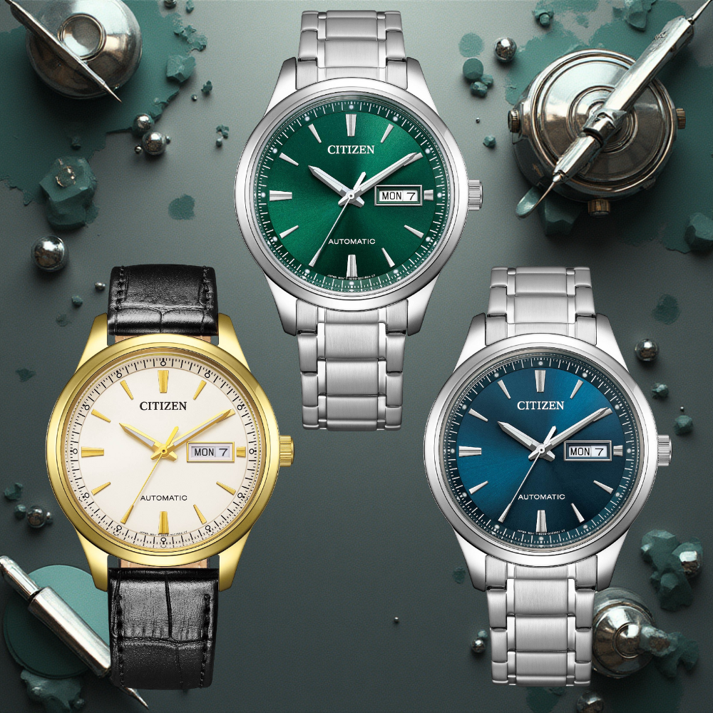 【CITIZEN 星辰】Mechanical 自動上鍊機械錶 男錶 40mm (NY4059-09A/NY4058-79X/NY4058-79L)-funtastic方采