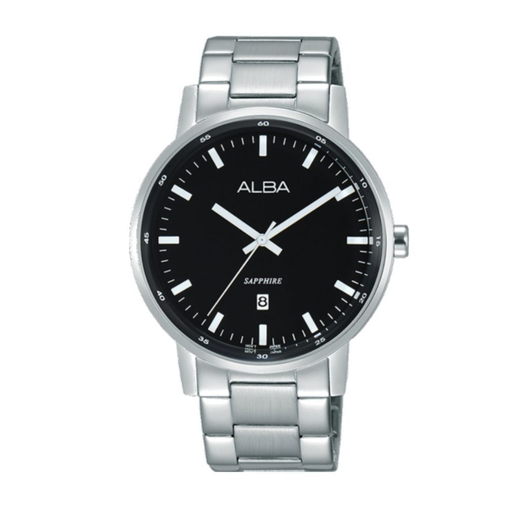 ALBA 雅柏 VJ32-X272D(AG8H33X1)頭酷流行手錶/黑39mm