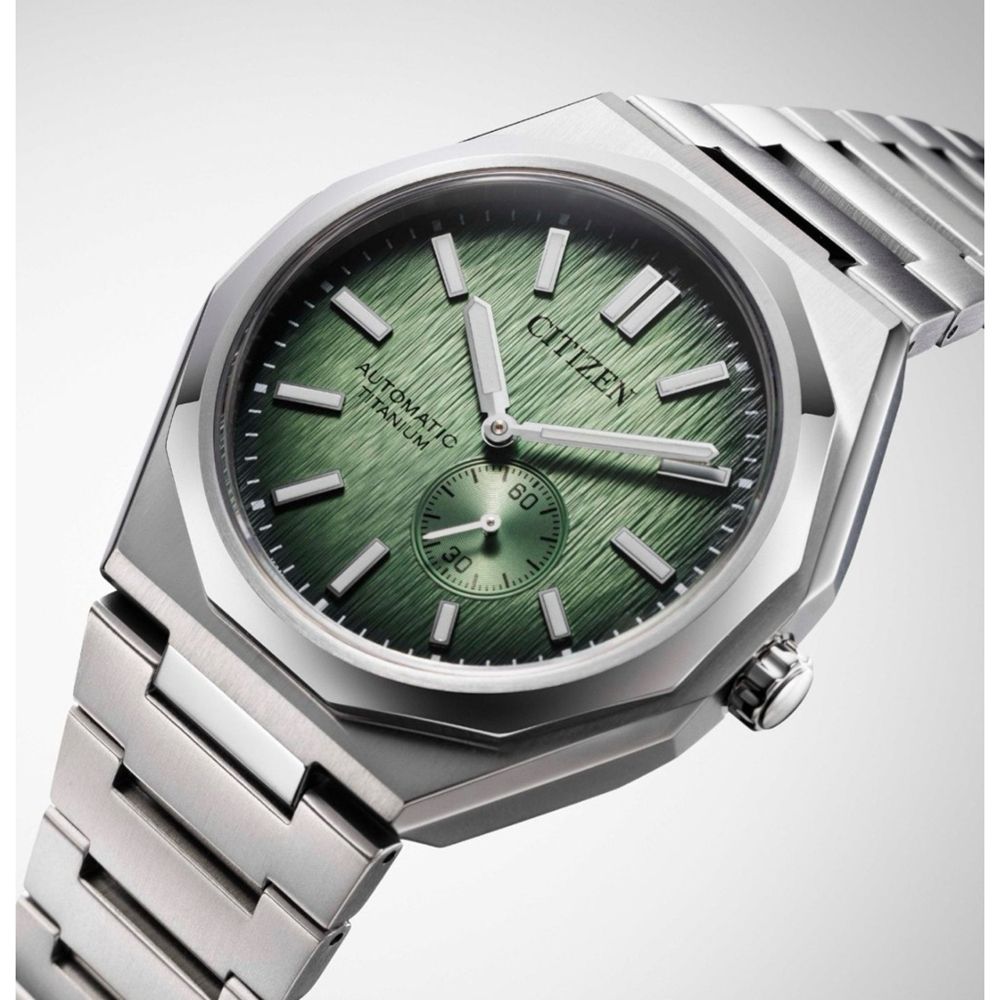 CITIZEN 星辰Zenshin 新鈦度 限量 復古小秒盤超級鈦機械錶 NK5020-58X