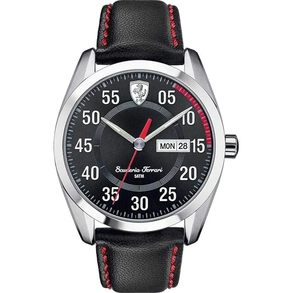 【FERRARI 法拉利】狂熱飆速運動腕錶 44mm (0830173)附提袋-funtastic方采