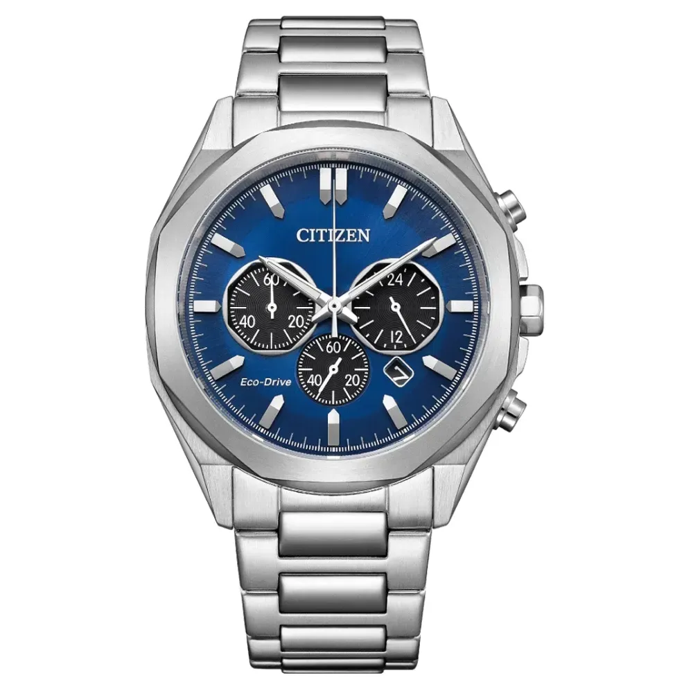 【CITIZEN 星辰】Chronograph 光動能 碼錶計時 男錶  41mm (CA4590-81L)-funtastic方采