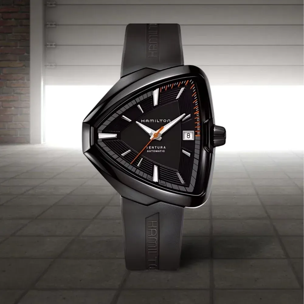 【HAMILTON 漢米爾頓】探險系列 貓王紀念鏤空機械腕錶 42mm (H24585331)-funtastic方采