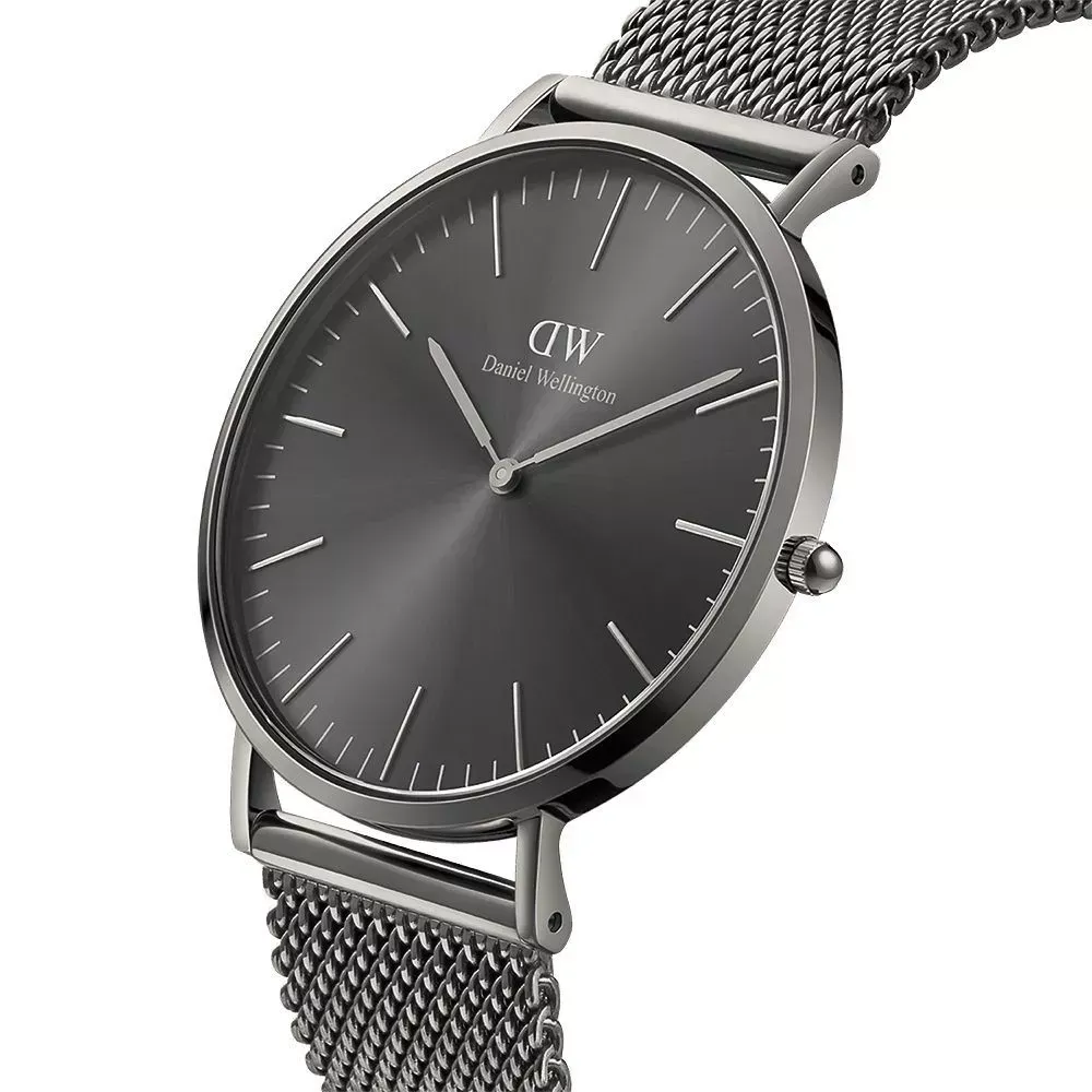 【DW】 Daniel Wellington 經典極簡美學米蘭帶手錶 40mm (DW00100630)-funtastic方采