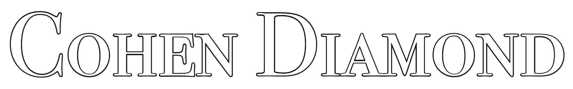 Cohen Diamond Logo White