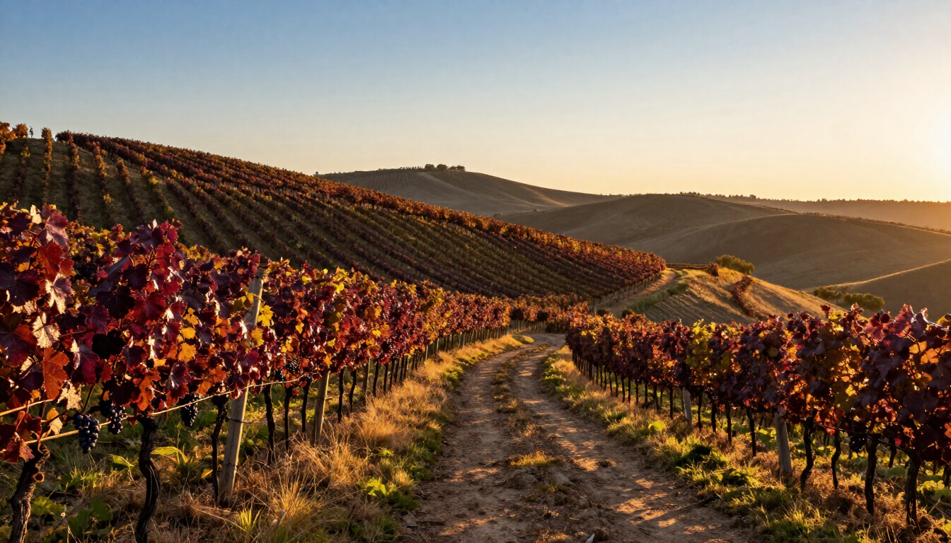 Vineyard Hiking Path