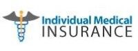 Individual Medical Insurance logo with caduceus icon in blue and gray text