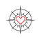 Logo langs het hart
