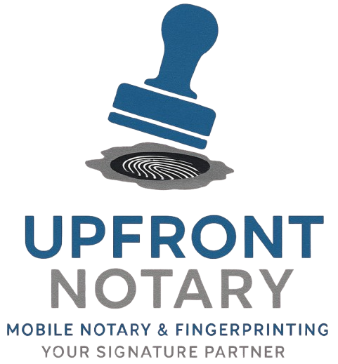 Upfront Notary Logo
