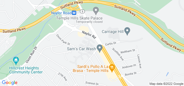 Map of business location