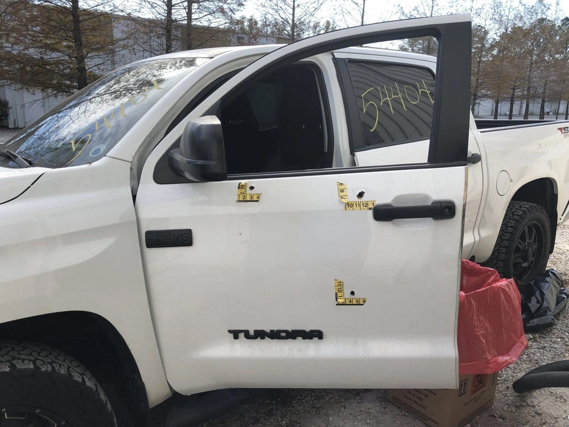 White Pickup Truck