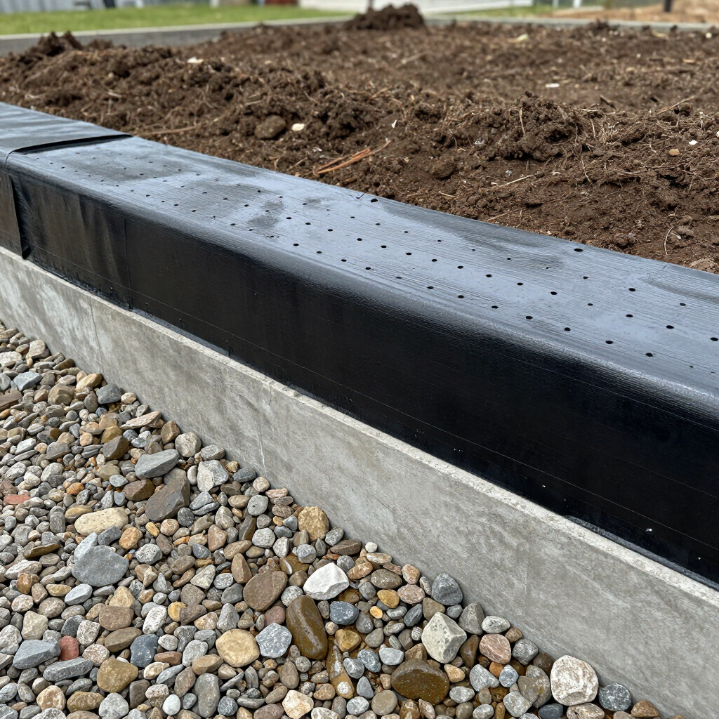 Elite Basement Solutions waterproofing a residential basement in Feasterville-Trevose PA
