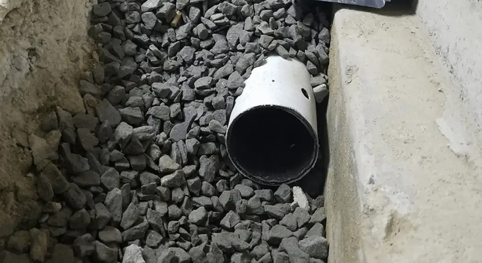 Elite Basement Solutions French drain installation in Feasterville-Trevose PA