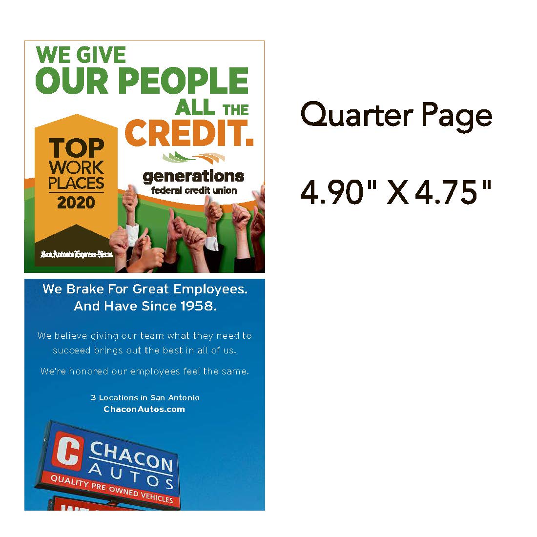 Quarter Page