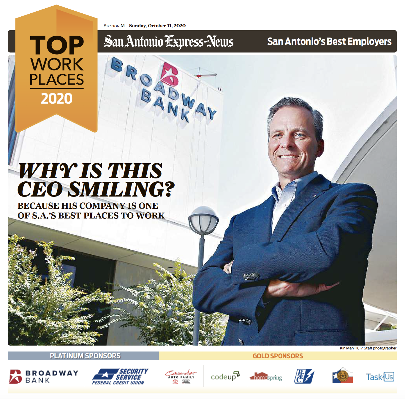 Top places to work 2020