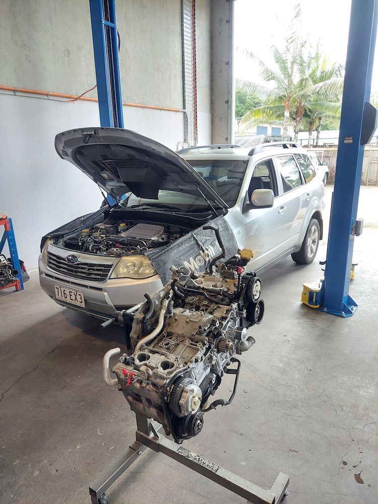 Mechanic Replaces Brake Disc — Wilkomotive Mechanical in Bentley Park, QLD