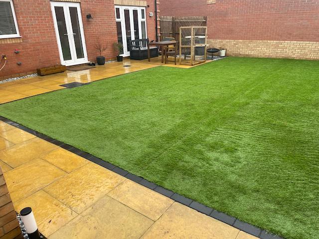 Artificial Grass specialists Rosendale Paving & Landscaping Leamington Spa