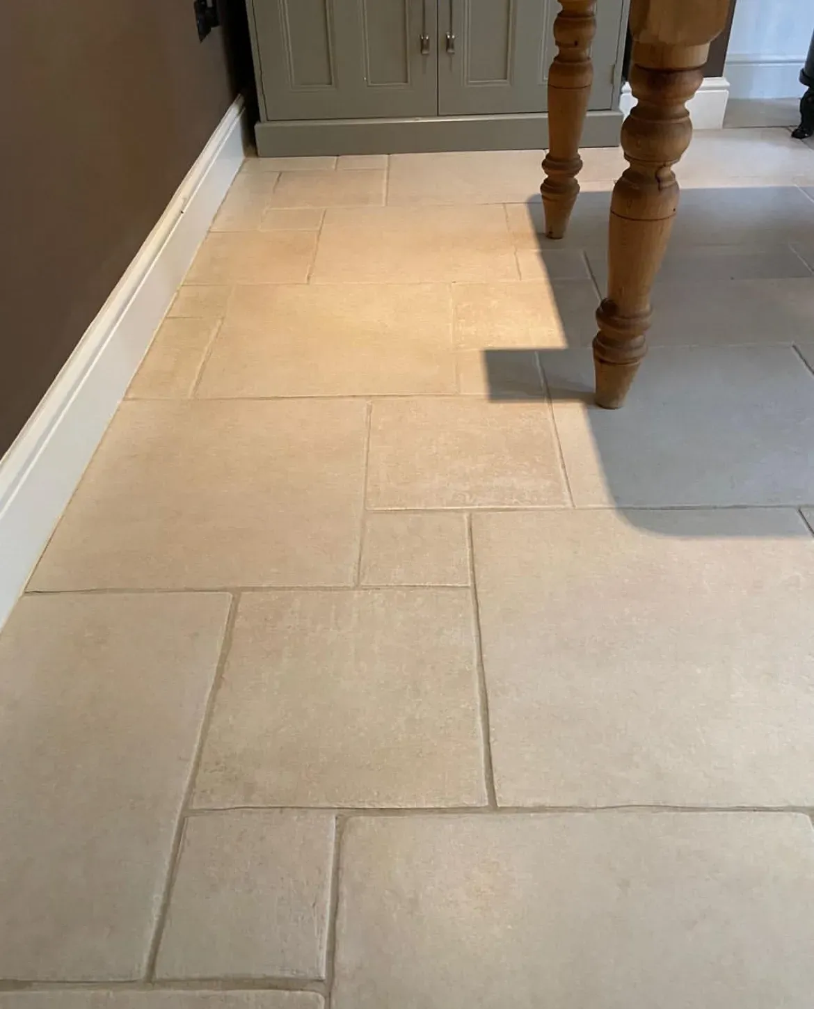 After tile cleaning service job by BLAS.