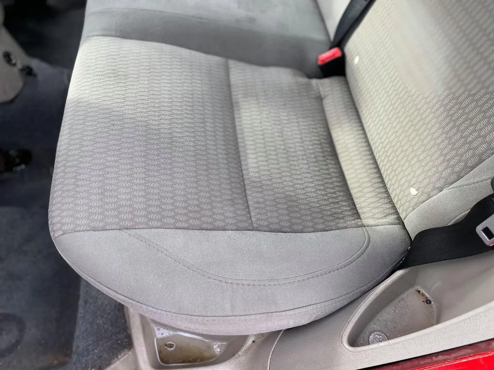 After car interior detailing service in Atlanta, Georgia.