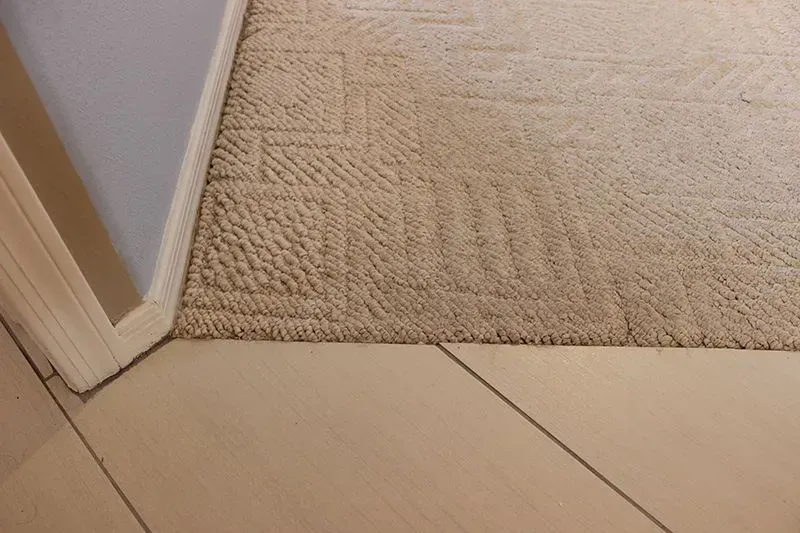 After carpet repair service in Atlanta, Georgia.