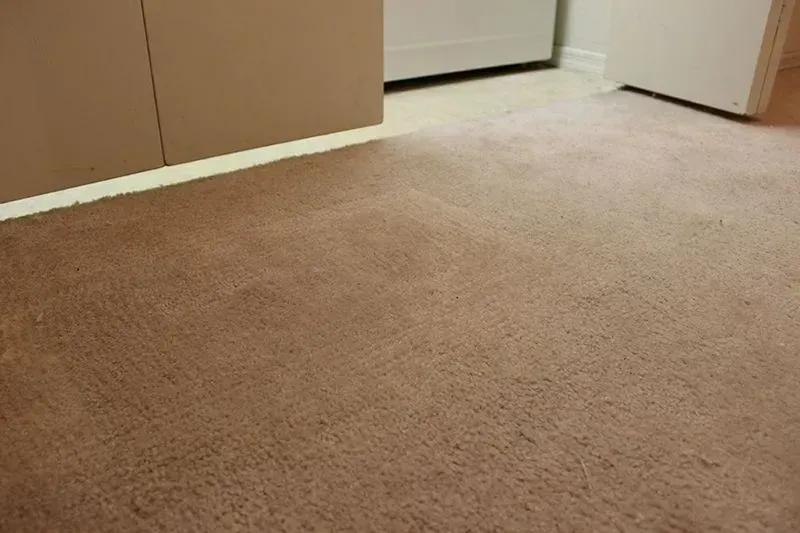 After carpet repair service in Columbus, Ohio.