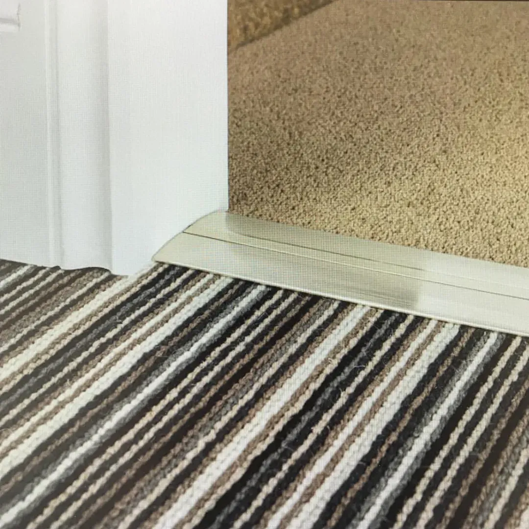 Residential door threshold repair service.