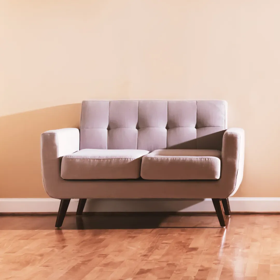 Love seat upholstery cleaning service in Denver, Colorado