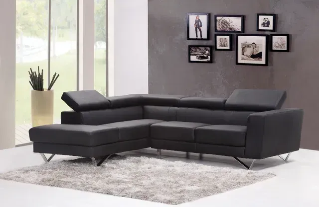 Sectional upholstery cleaning service.