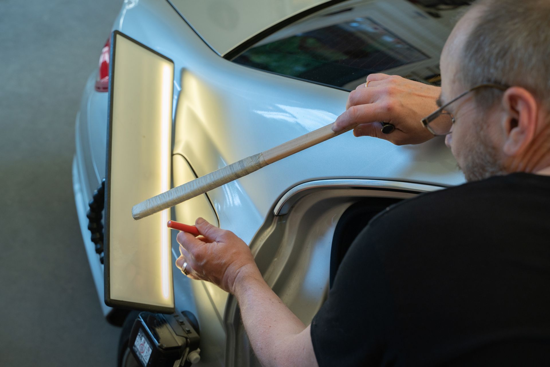 Repairing Dents on Car Body — Geelong, VIC — Geelong Accident Repair