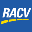 RACV logo: White text 