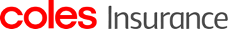 Coles Insurance logo. Red 