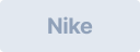 Nike logo in light gray text on a pale blue background