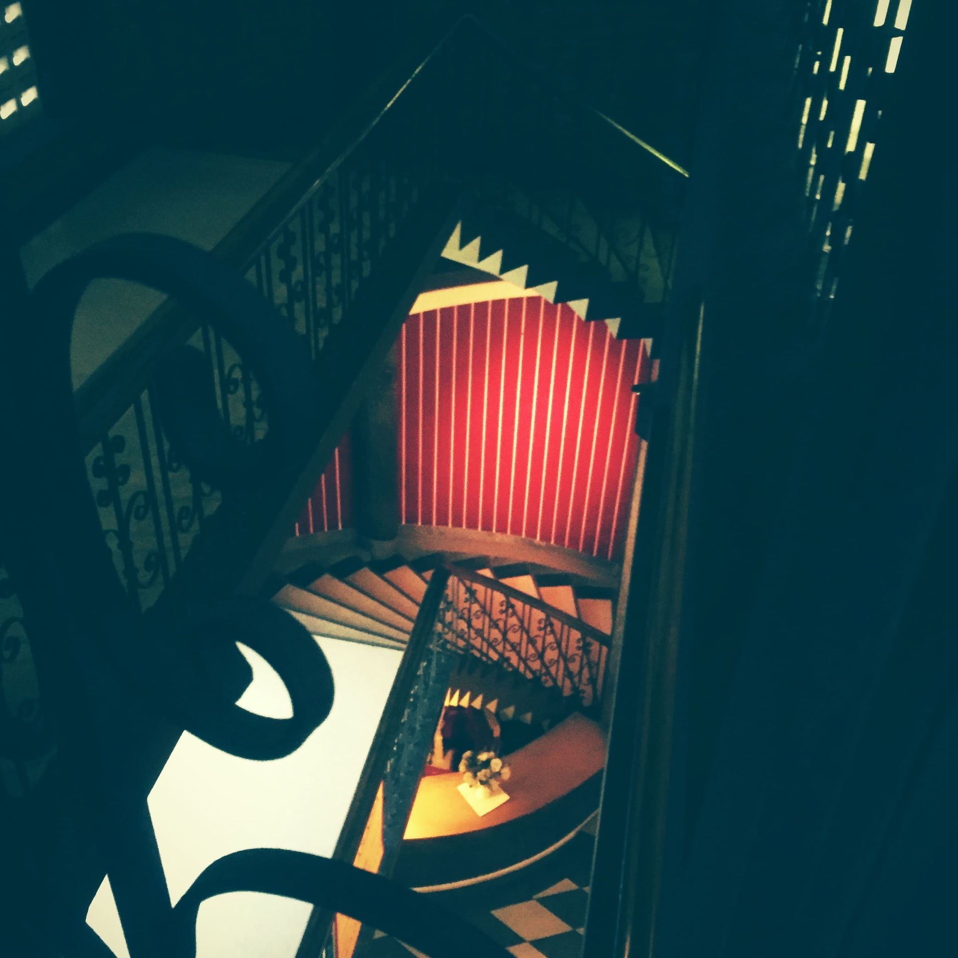 Photograph taken of the interior of the Atlanta Hotel in Bangkok.